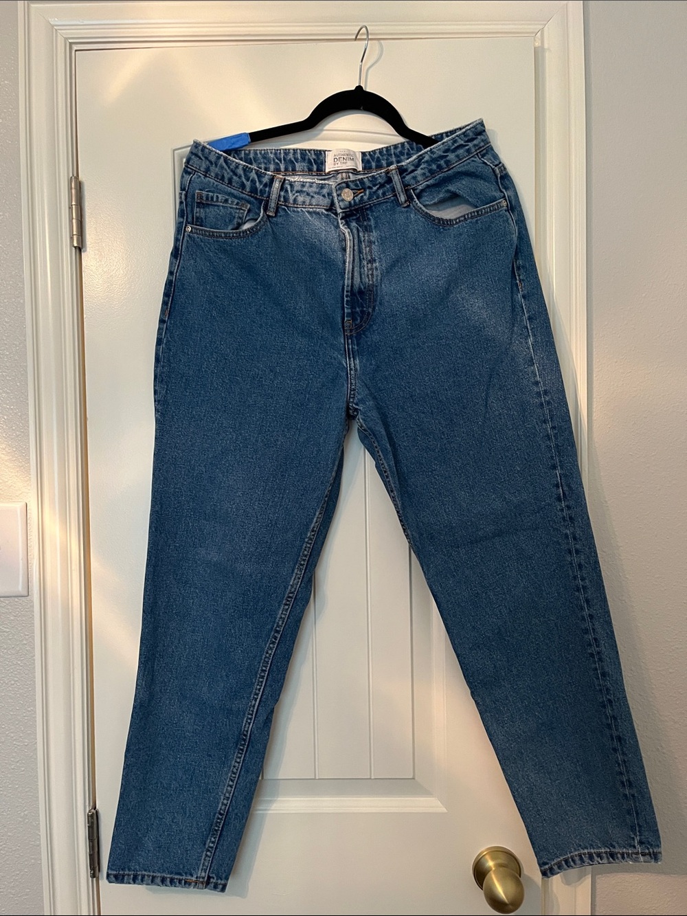 Classic Men’s Blue Denim Jeans